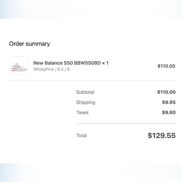 New Balance 550 in Bubblegum Pink - Picture 2 of 11